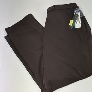 NWT investments madison ave straight leg pants